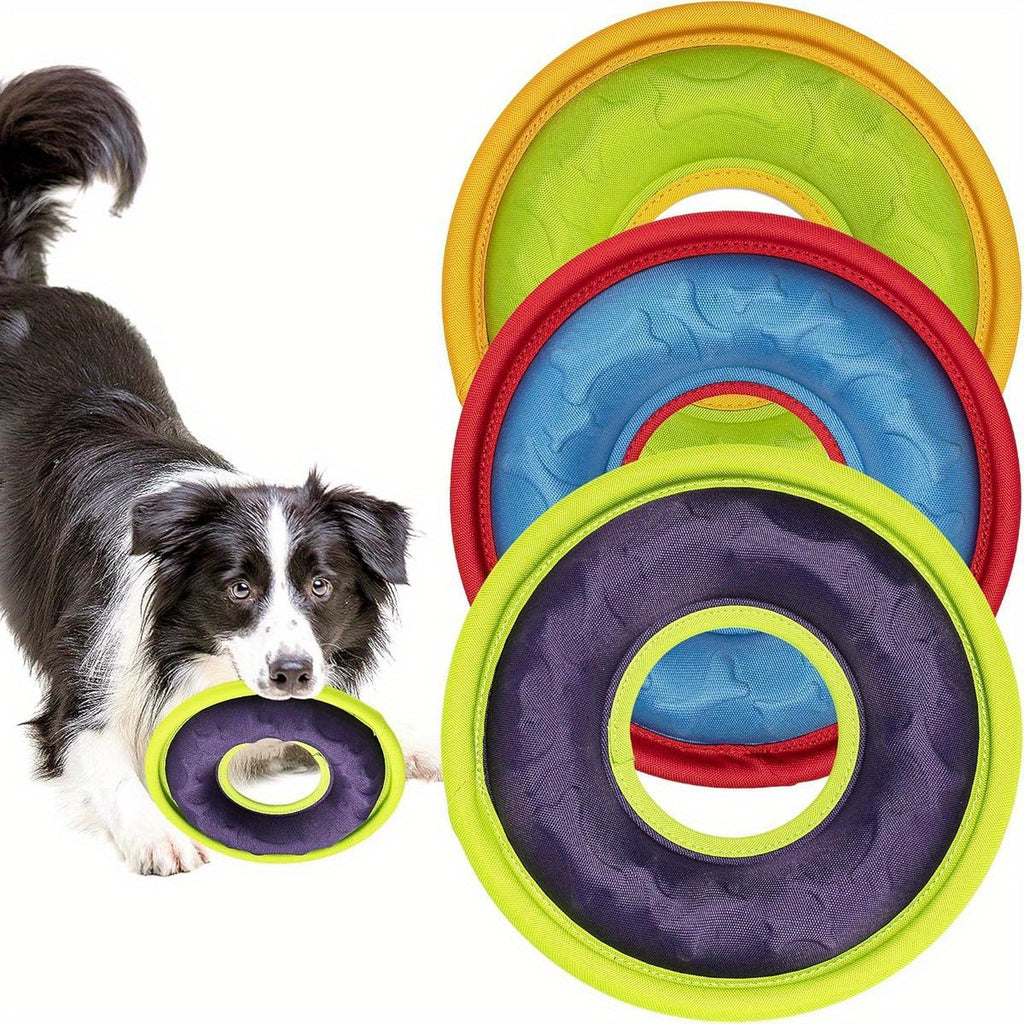 3pcs Interactive Flying Discs for Dogs - Lightweight