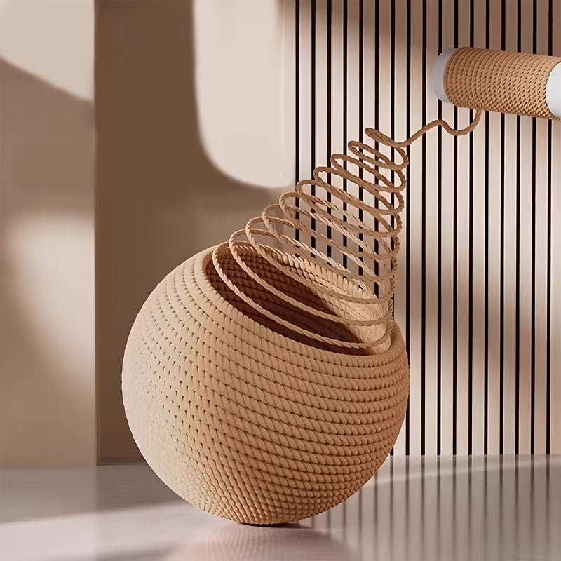 2\u002F3pcs Large Sisal Cat Toy Ball, Safety Sisal Material, Self-Entertainment