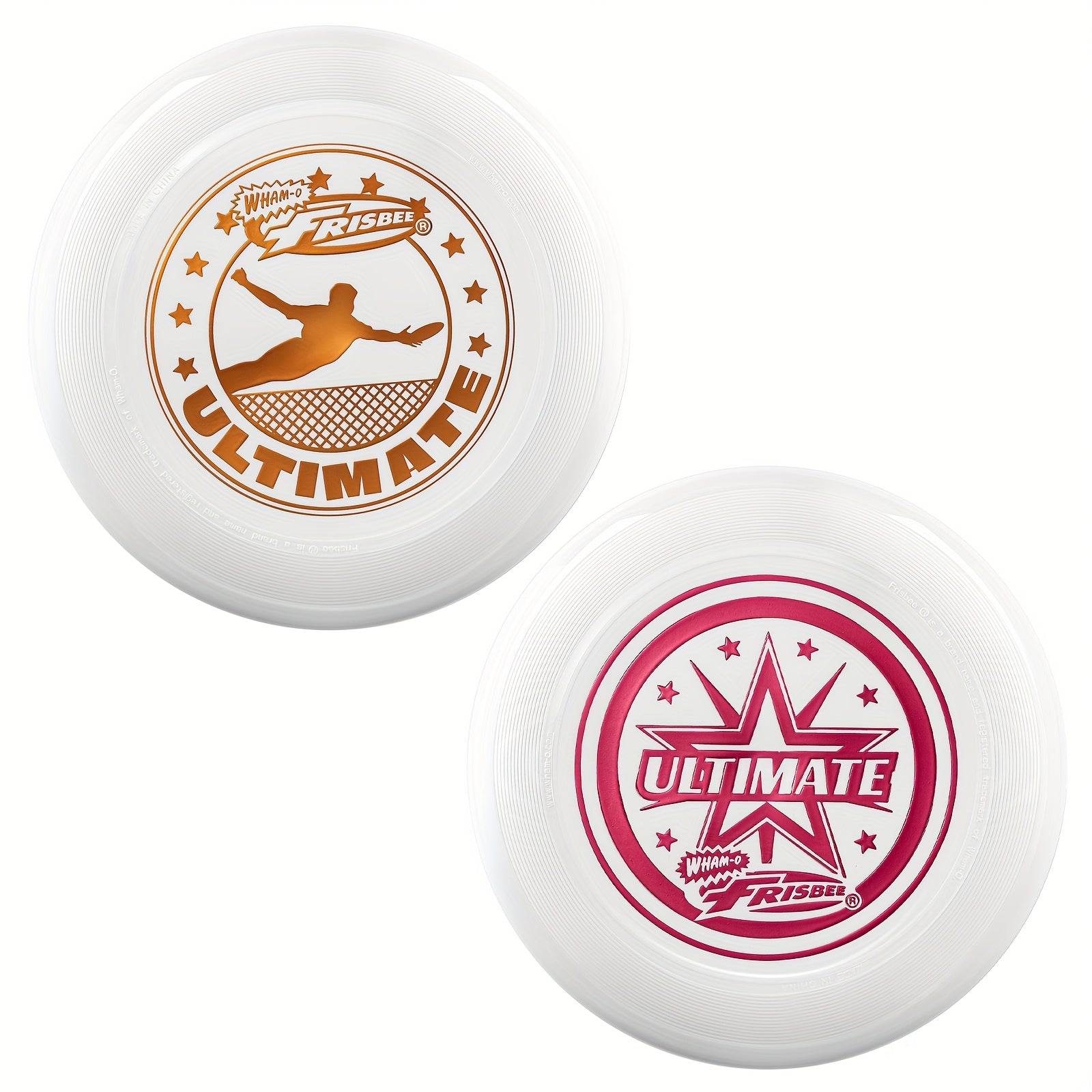 Wham-O Official Ultimate Frisbee - Professional Flying Disc with Non-Slip Grip