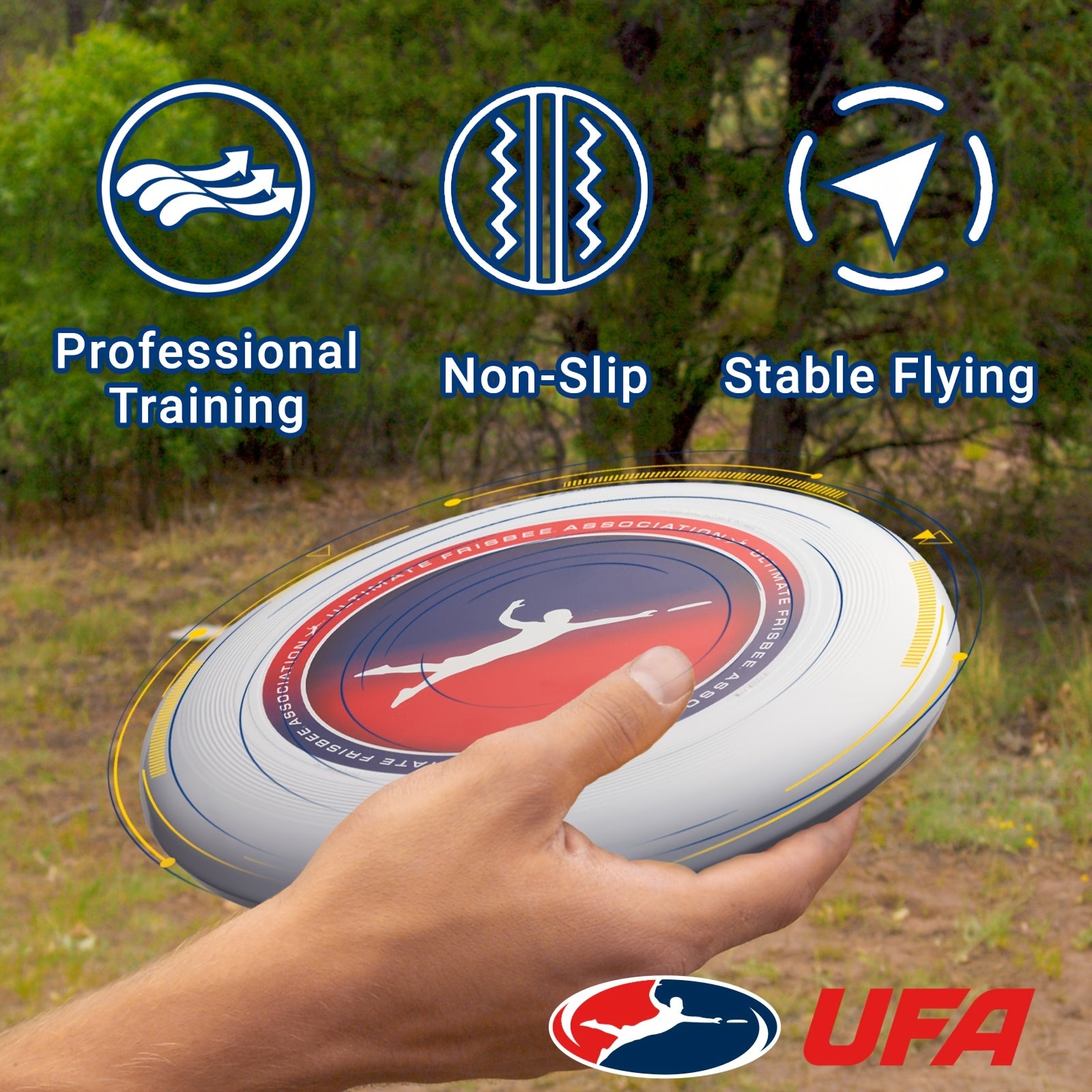 UFA Pro Frisbee Official Ultimate 175g Professional Training Flying Disc