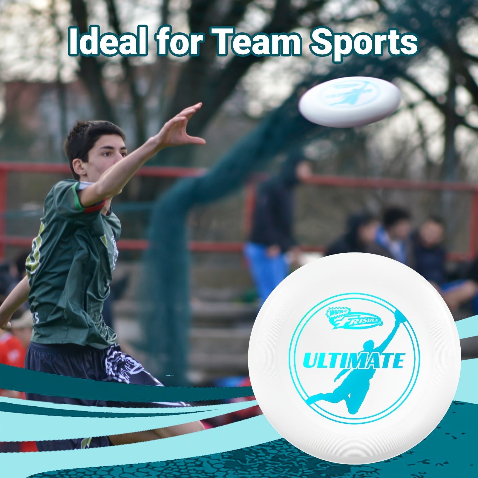 Wham-O Official Ultimate Frisbee - Professional Flying Disc with Non-Slip Grip