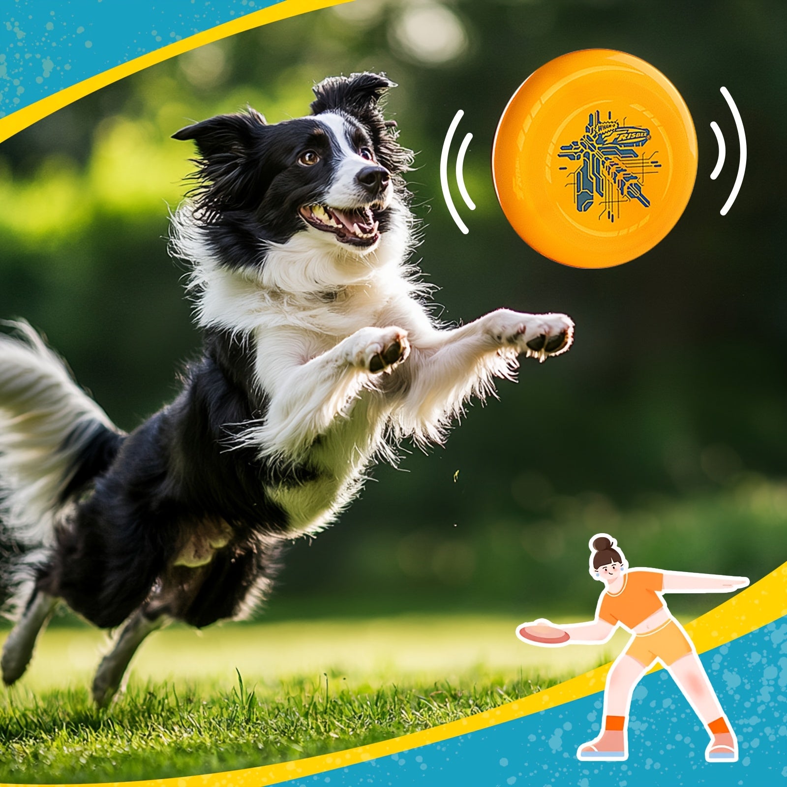 1pc Wham-O flying disc Flying Disc for Outdoor Sports, Disc & Dog Fetch Play