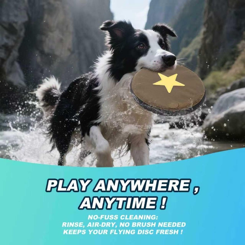 Tactical Dog Flying Discs | Anti-Rip Nylon for Aggressive Chewers and Medium to Large Dogs