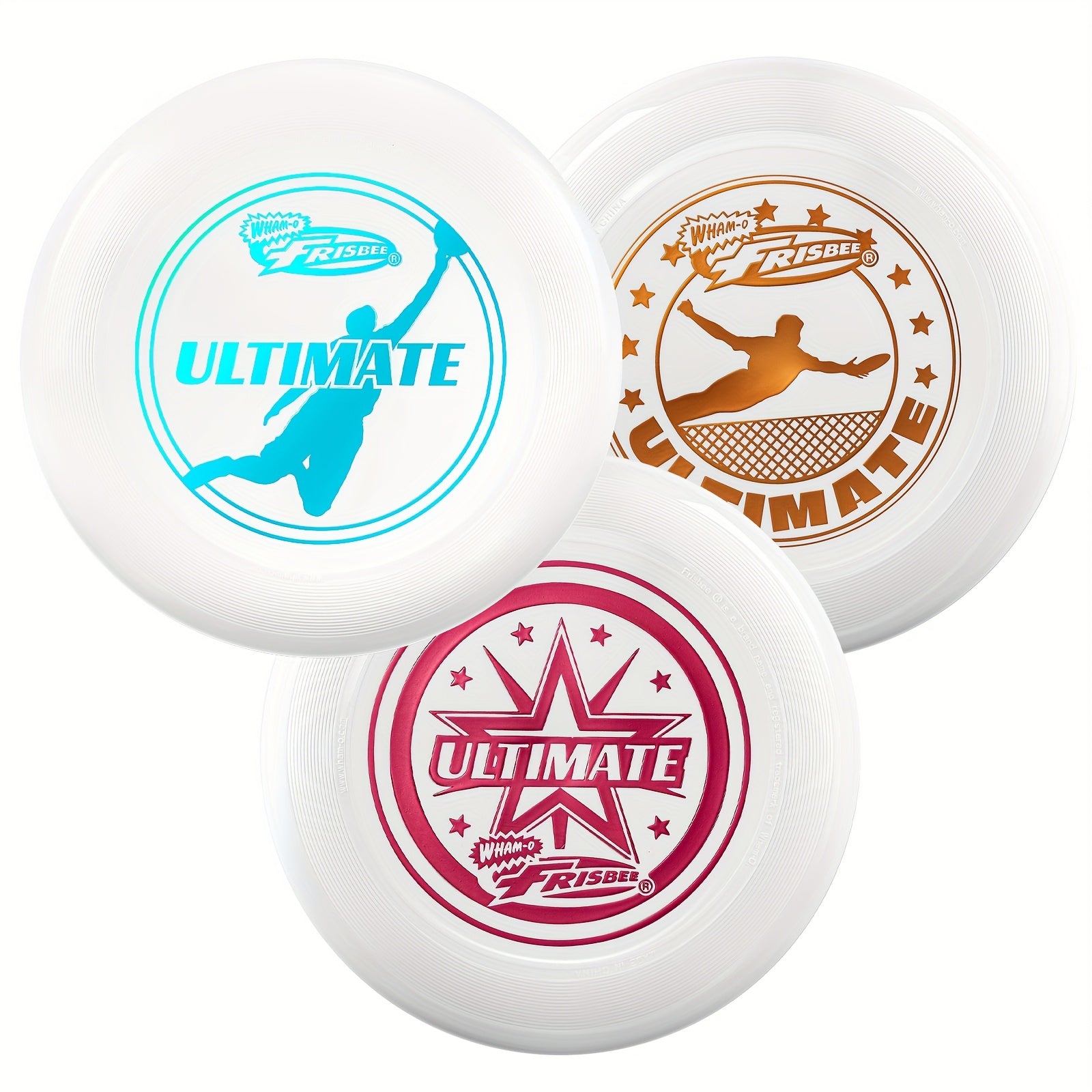 Wham-O Official Ultimate Frisbee - Professional Flying Disc with Non-Slip Grip