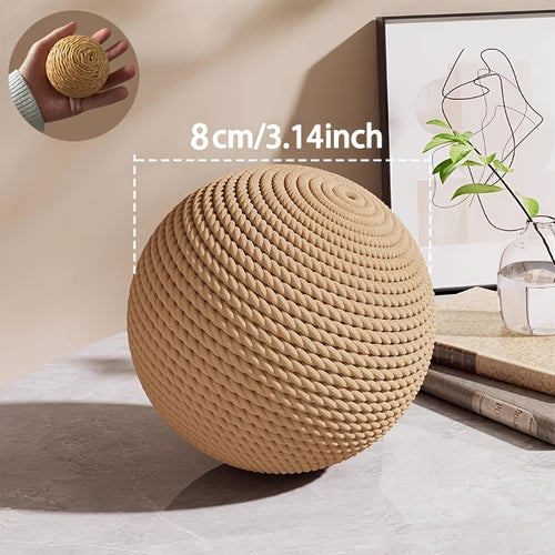 1 Large Three-Dimensional Circular Cat Toy Ball | Self-Entertaining, Boredom Relief