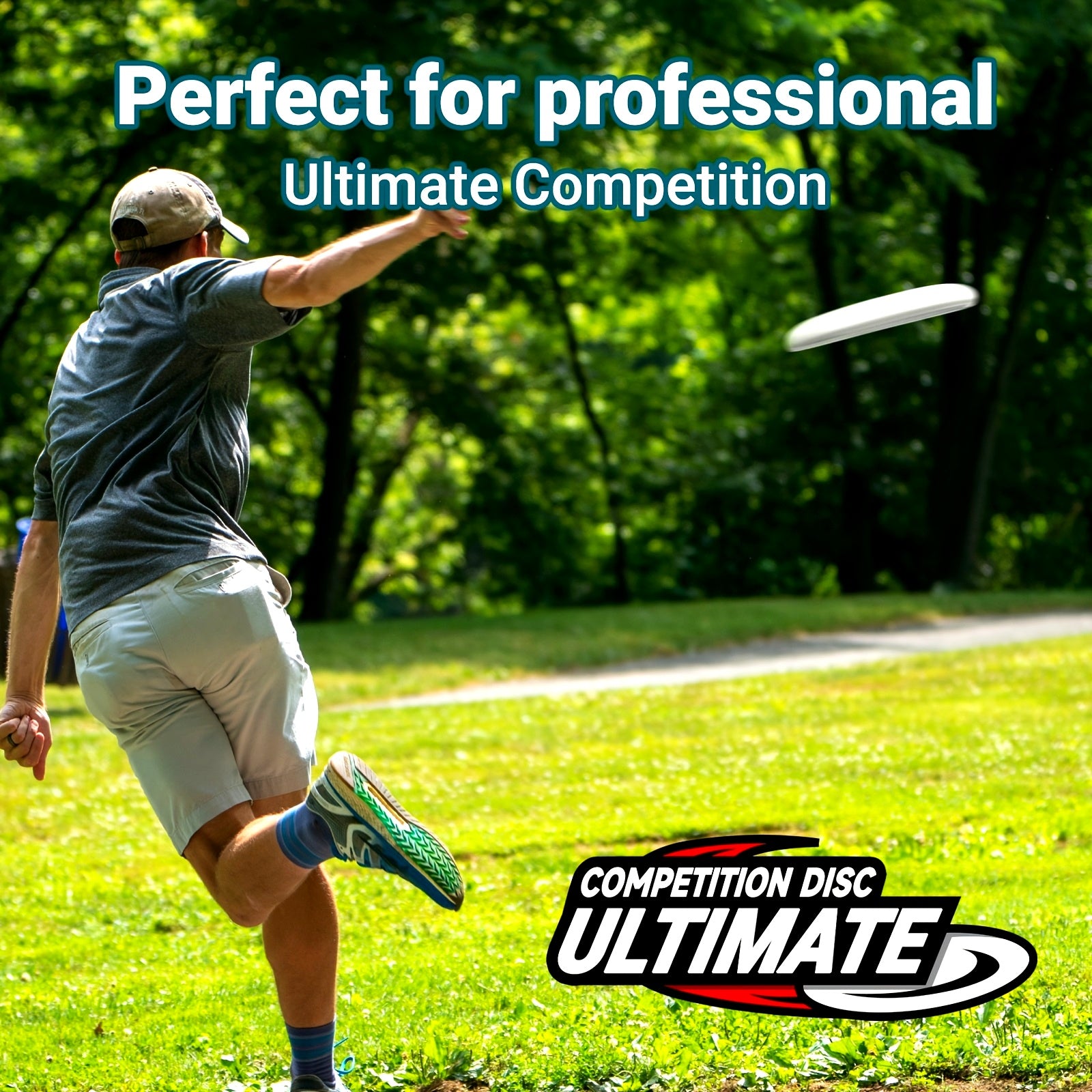 Wham-O Official Ultimate Frisbee - Professional Flying Disc with Non-Slip Grip