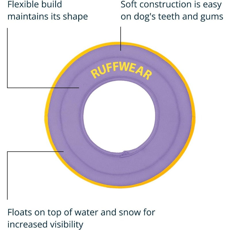 Large Hydro Plane Floating Disc for Dogs - Heavy-Duty Non-Toxic High Quality Dog flying disc