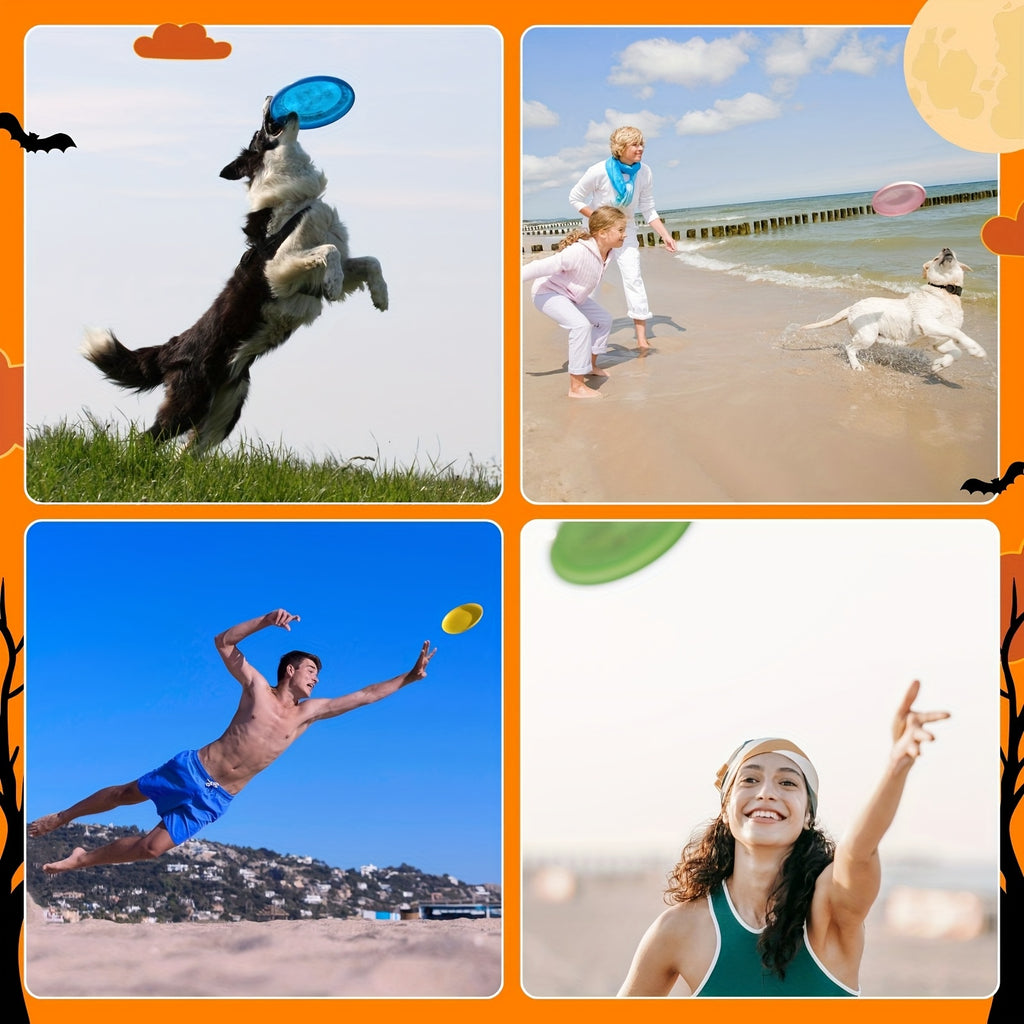 Wham-O Dog Training Disc - 9.35 Inch\u002F23.8cm Safe Flyer for Fetch