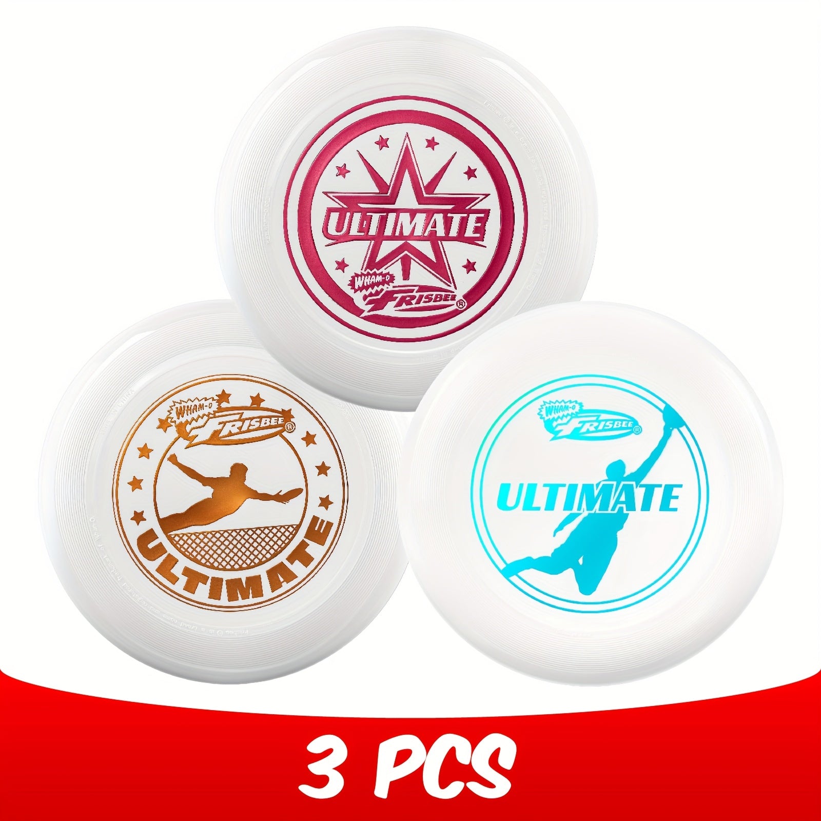 Wham-O Official Ultimate 175g Flying Disc - 10, 75 Inch Professional Training Disc for Competition